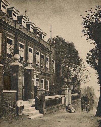 Cromwellův dům na Highgate Hill, sídlo sedmnáctého století, c1935. od Donald McLeish