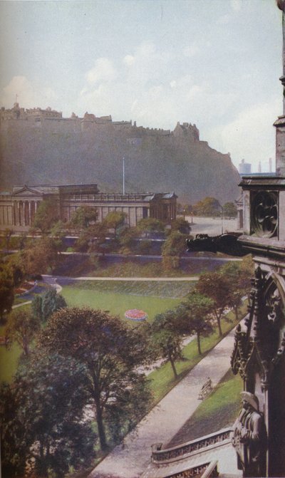 Edinburgh, třicátá léta 20. století od Donald McLeish