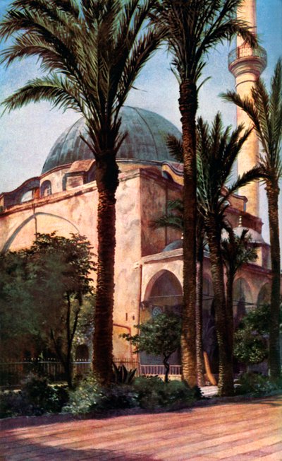 Mešita Jezzar Pasha, Acre, Palestina, 30. léta 20. století od Donald McLeish
