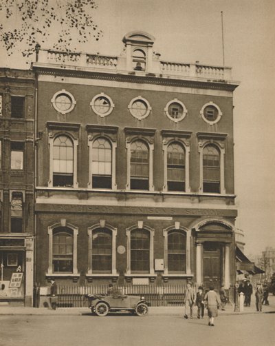 Škola na Leicester Square na místě Hogarths House, c1935. od Donald McLeish