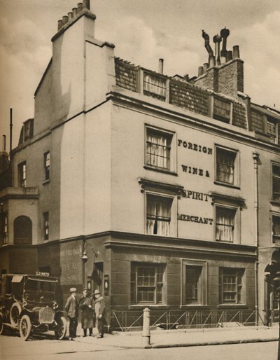 Běžící pěšák, Obrázek Old Mayfair, c1935. od Donald McLeish