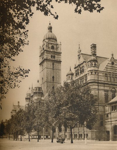 Kde londýnská univerzita sdílí čtvrtiny s Imperial Institute, c1935. od Donald McLeish