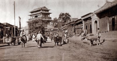 Te Shih Men, Brána vítězství, Peking od Donald Mennie