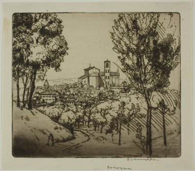 Bologna, Itálie od Donald Shaw MacLaughlan