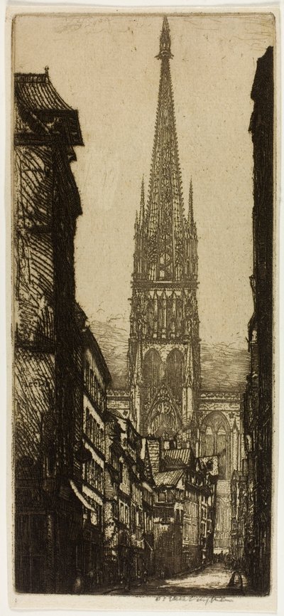 La Fleche, Rouen od Donald Shaw MacLaughlan