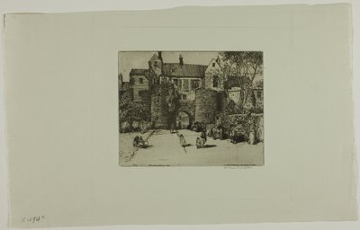 La Porte Gayole, Boulogne-sur-Mer od Donald Shaw MacLaughlan