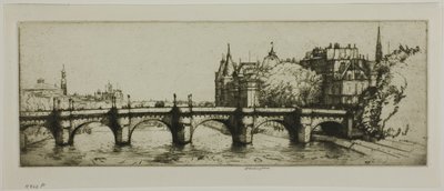 Pont Neuf, Paříž od Donald Shaw MacLaughlan
