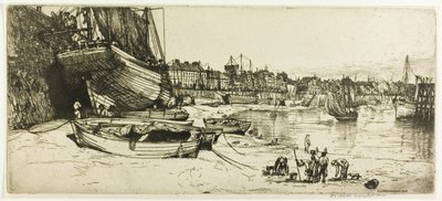 Přístav Boulogne-sur-Mer od Donald Shaw MacLaughlan
