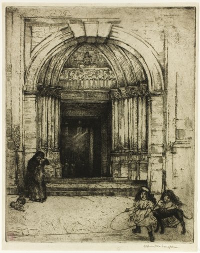 Portál St. Germain-des-Pres od Donald Shaw MacLaughlan