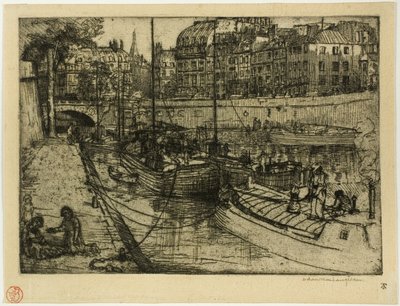 Quai des Grands Augustins od Donald Shaw MacLaughlan