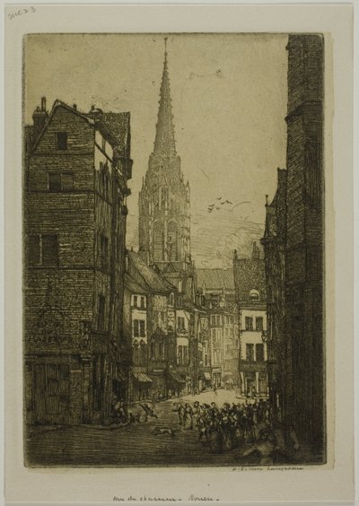 Rue du Chasseur, Rouen od Donald Shaw MacLaughlan