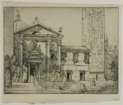 Santa Maria Formosa, Benátky od Donald Shaw MacLaughlan