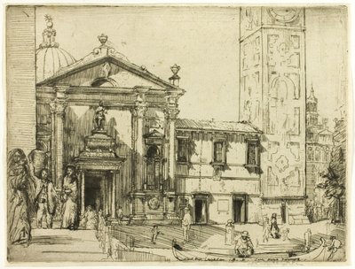 Santa Maria Formosa, Benátky od Donald Shaw MacLaughlan