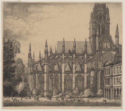 Svatý. Ouen, Rouen od Donald Shaw MacLaughlan