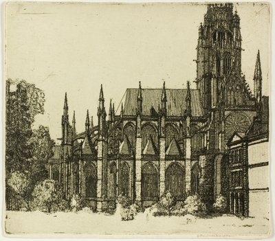 Svatý. Ouen, Rouen od Donald Shaw MacLaughlan