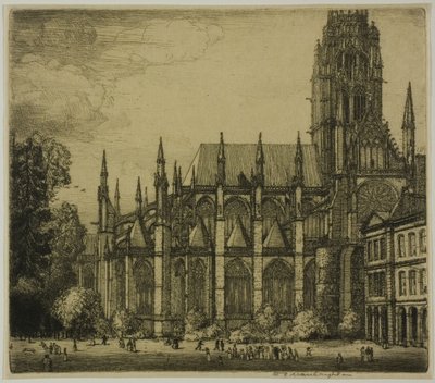 Svatý. Ouen, Rouen od Donald Shaw MacLaughlan