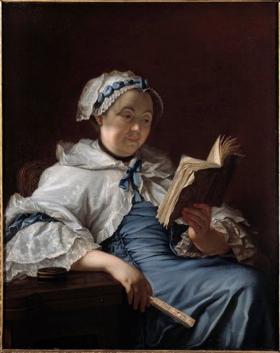 Portrét Madame Nonotte Obraz od Donata Nonotte (1708-1785) 1758 Besancon. Muzeum výtvarných umění od Donat Nonotte