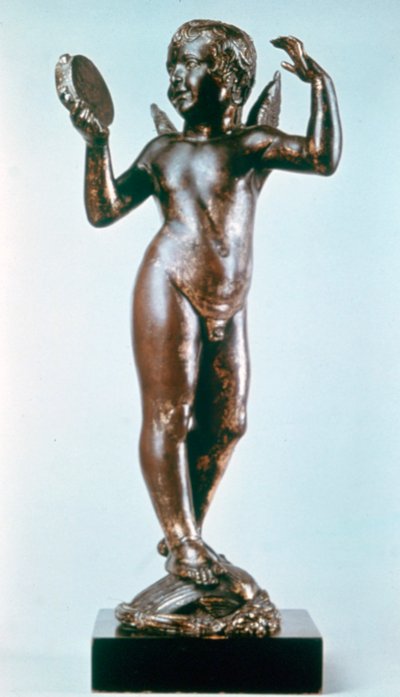 Anděl s tamburínou, 1429 od Donatello