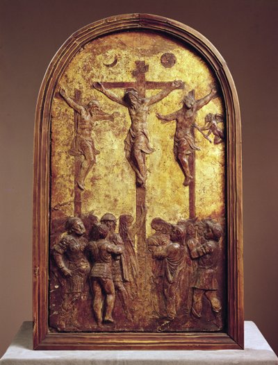 Ukřižování, třetí čtvrtina 15. století nebo papírmašé z 19. století od Donatello