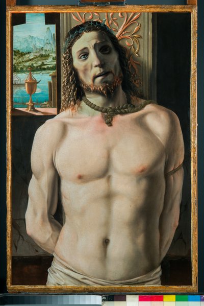 Kristus na sloupu, 1487-90 od Donato Bramante