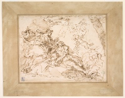 Rinaldo a Armida od Donato Creti