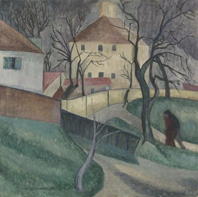 Podzimní chlad, 1916 od Dora Bromberger