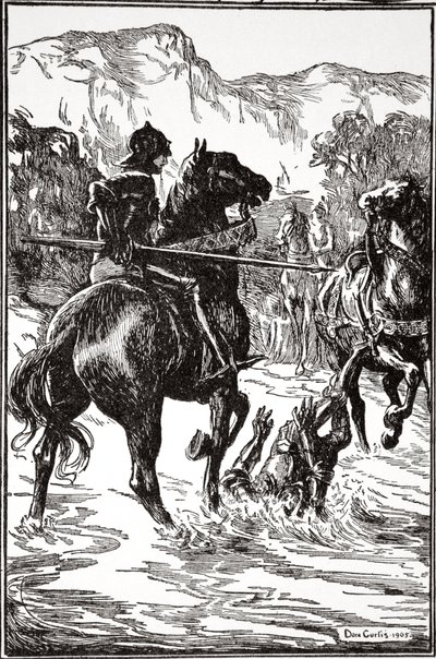 „Zasadil mu takovou ránu“, 1905. od Dora Curtis