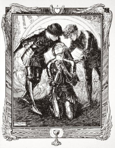 „Pak šli k siru Galahadovi“, 1905. od Dora Curtis