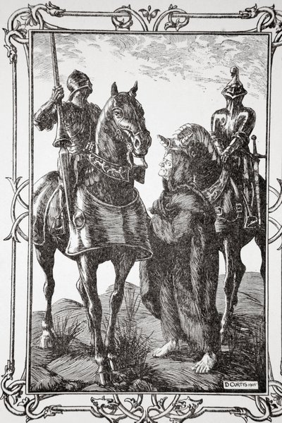 „Setkali se se starým mužem“, 1905. od Dora Curtis