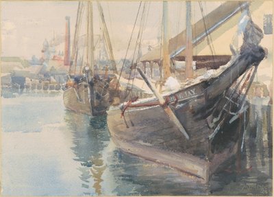 Lodě v Docku od Dora Louise Murdoch