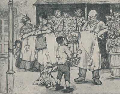 Marketing v Suburbia, 1920 od Doris Davis