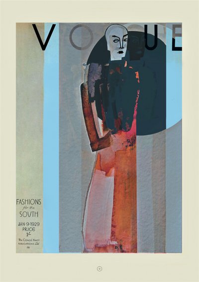 Žena v módě ve stylu art deco od Doris Schmitz