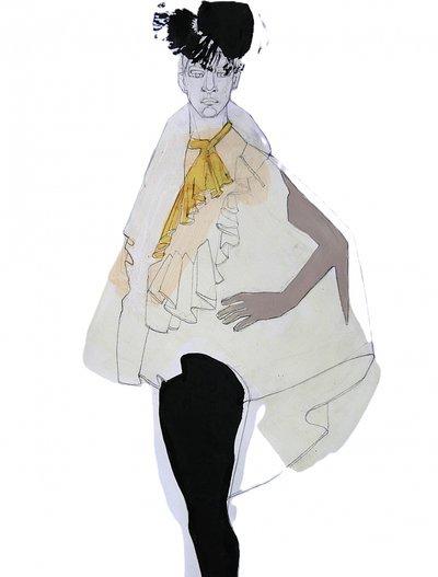 Elegantní módní postava od Doris Schmitz