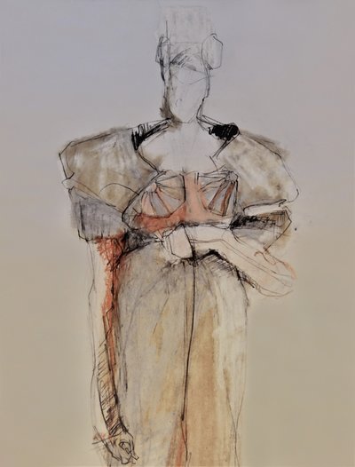 Elegantní módní skica od Doris Schmitz