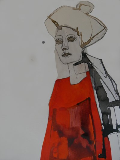 Moderní žena v červeném od Doris Schmitz