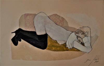 Ležící žena od Doris Schmitz