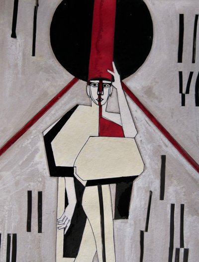 Stylizovaná módní figurína od Doris Schmitz