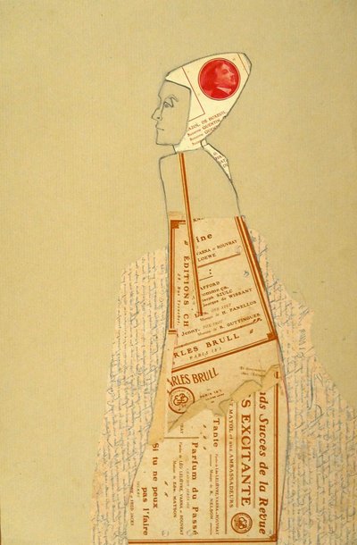 Profil vintage papíru od Doris Schmitz