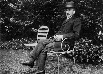 Henri Bergson, asi 1905 (čb fotografie) od Dornac (1859 1941)