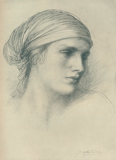 Studie hlavy, c1916 od Dorothea Landau