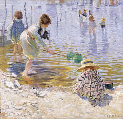 U moře (olej na plátně) od Dorothea Sharp