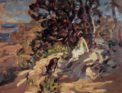 Odpočinek (olej na plátně) od Dorothea Sharp