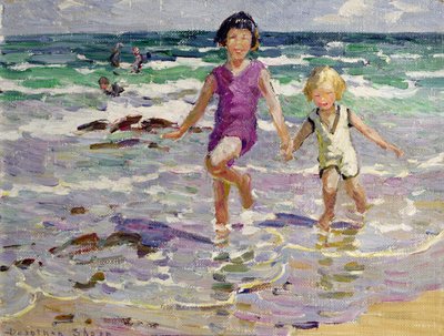 Přes vlny (olej na plátně) od Dorothea Sharp