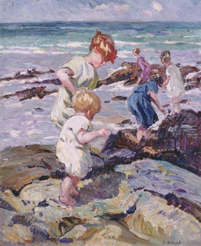Mladí průzkumníci (olej na plátně) od Dorothea Sharp