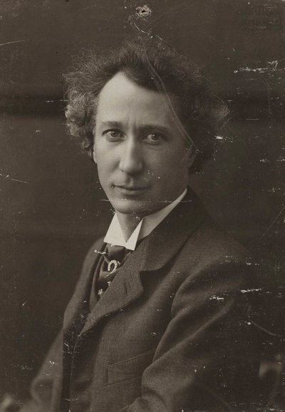 Portrét klavíristy a skladatele Emila von Sauera 1862-1942, c. 1905. od Dortmund . Photo studio Neuhaus