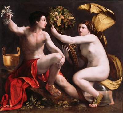 Alegorie štěstěny, cca 1530 (olej na plátně) od Dosso Dossi
