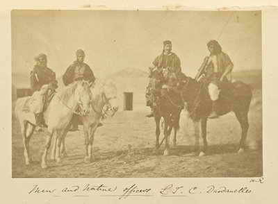 Muži a domorodí důstojníci L.T.C. Dardanely od Dr. William Robertson