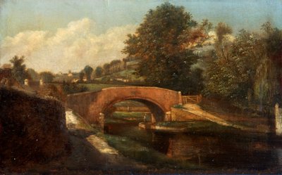 Canal Bridge, Brimscombe, Gloucestershire od Désiré Delaplace-Gérardin