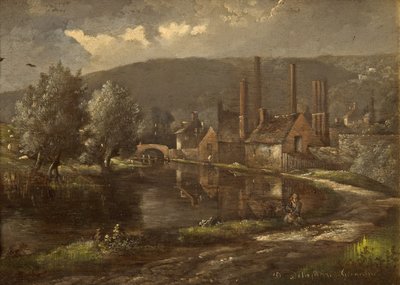 Partridge Dye House, Bowbridge, Stroud, Gloucestershire od Désiré Delaplace-Gérardin