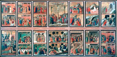 Maesta, Příběhy umučení, 1308-1311 od Duccio di Buoninsegna